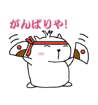 白いカピバラ（関西弁）（個別スタンプ：10）