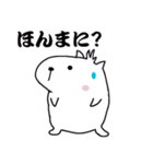白いカピバラ（関西弁）（個別スタンプ：28）