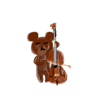 吹奏楽が好きなクマさん（個別スタンプ：23）