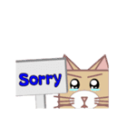 Carton animals-Cats articles(dynamic)（個別スタンプ：6）