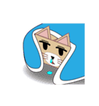 Carton animals-Cats articles(dynamic)（個別スタンプ：8）