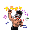 覆面プロレスラー モスキートスタンプ（個別スタンプ：9）