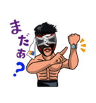 覆面プロレスラー モスキートスタンプ（個別スタンプ：34）