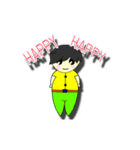 one face standing.（個別スタンプ：1）