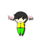 one face standing.（個別スタンプ：2）