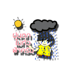 one face standing.（個別スタンプ：12）