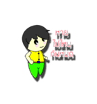 one face standing.（個別スタンプ：21）