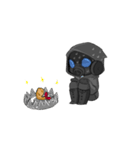 S-10 and dark bird（個別スタンプ：2）