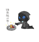 S-10 and dark bird（個別スタンプ：3）