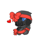 S-10 and dark bird（個別スタンプ：7）