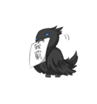 S-10 and dark bird（個別スタンプ：21）