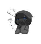 S-10 and dark bird（個別スタンプ：40）