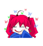 ゆるゆる少女 冬（個別スタンプ：12）