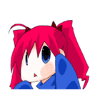 ゆるゆる少女 冬（個別スタンプ：14）