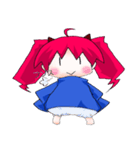 ゆるゆる少女 冬（個別スタンプ：18）