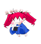 ゆるゆる少女 冬（個別スタンプ：33）