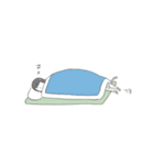 黒髪さらさらスタンプ（個別スタンプ：2）