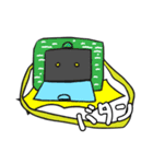夏の終わり（クワガタのクワさん編）（個別スタンプ：30）