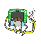 夏の終わり（クワガタのクワさん編）（個別スタンプ：31）