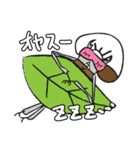 夏の終わり（クワガタのクワさん編）（個別スタンプ：32）