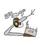 夏の終わり（クワガタのクワさん編）（個別スタンプ：40）