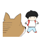 犬コワイ（個別スタンプ：34）