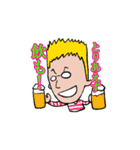 メガネ野郎（個別スタンプ：5）