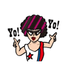 Most beautiful lady Melinda's Day2！（個別スタンプ：5）