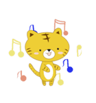 トラのかわいいスタンプ（個別スタンプ：18）