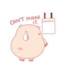 Cute Lovely Pink Pig of The Busy Days（個別スタンプ：9）