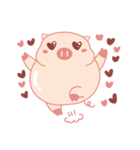 Fat Pig but Extremely Lovable（個別スタンプ：12）