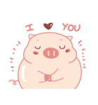 Fat Pig but Extremely Lovable（個別スタンプ：37）