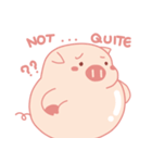 Adorable Chubby Pink Pigs and Friends（個別スタンプ：14）