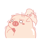 Adorable Chubby Pink Pigs and Friends（個別スタンプ：20）