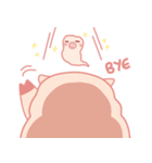 Adorable Chubby Pink Pigs and Friends（個別スタンプ：21）