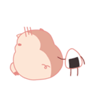 Adorable Chubby Pink Pigs and Friends（個別スタンプ：28）