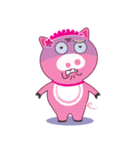 Little Clumsy Pig（個別スタンプ：16）