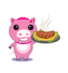 Little Clumsy Pig（個別スタンプ：18）