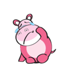 Rolled and Healty Hippo（個別スタンプ：13）