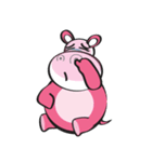 Rolled and Healty Hippo（個別スタンプ：33）