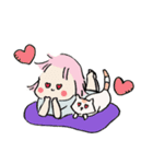 Pinnpuru ＆ Duda [Eng]（個別スタンプ：6）