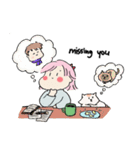 Pinnpuru ＆ Duda [Eng]（個別スタンプ：8）
