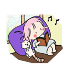 Pinnpuru ＆ Duda [Eng]（個別スタンプ：12）