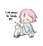 Pinnpuru ＆ Duda [Eng]（個別スタンプ：18）
