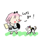 Pinnpuru ＆ Duda [Eng]（個別スタンプ：22）