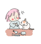 Pinnpuru ＆ Duda [Eng]（個別スタンプ：24）