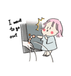 Pinnpuru ＆ Duda [Eng]（個別スタンプ：29）