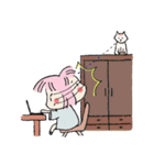 Pinnpuru ＆ Duda [Eng]（個別スタンプ：33）