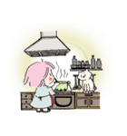 Pinnpuru ＆ Duda [Eng]（個別スタンプ：34）