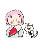 Pinnpuru ＆ Duda [Eng]（個別スタンプ：36）